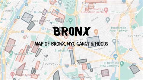 Map of the Bronx Gangs: Full Tour of the Bronx Hoods