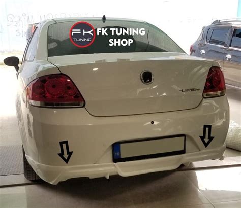 Fiat Linea Arka Tampon Eki Makyajs Z Kasa Polyester Boyas Z Fk