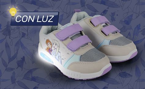 Venta Zapatillas Frozen Con Luces En Stock