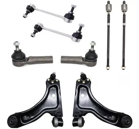 Kit Bandeja Balança Pivo Terminal Axial Bieleta Meriva 03 12