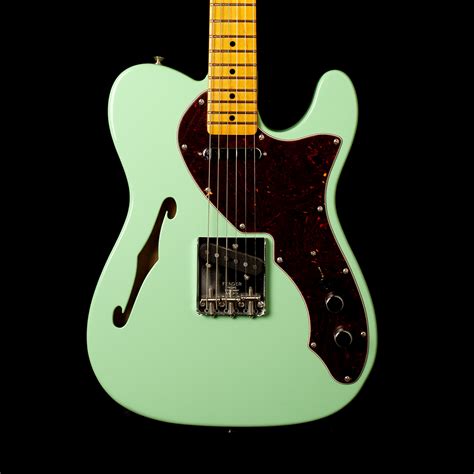 Fender Telecaster American Original 60s Thinline Surf Green Gitarren Total