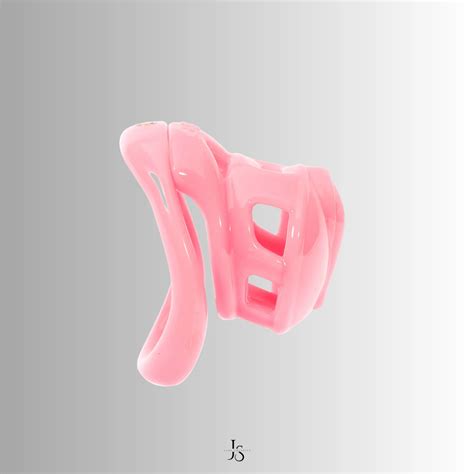 Pink Pussy Chastity Cage Flat Style Sissy Design