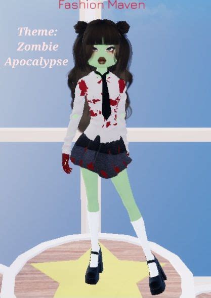 Zombie Apocalypse In Zombie Dress Zombie Clothes Dress To