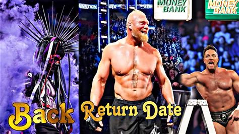 Shocking Demon Finn Balor Back Brock Lesnar Return Date Confirm La