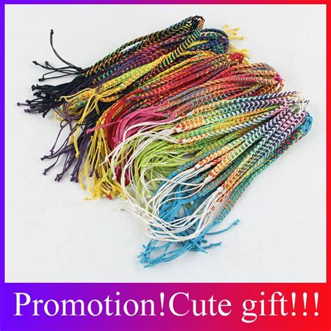 Easy Friendship Bracelets Handmade Cuff Bracelet Colorful Braided