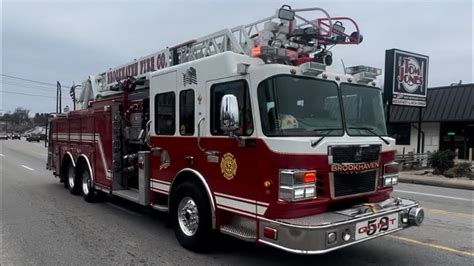 Brookhaven Fire Company Engine 52 Quint 52 Responding 2 11 24 YouTube