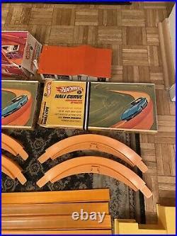 Car Track Set Hot Wheels Vintage Race Track Set Huge Lot Circa