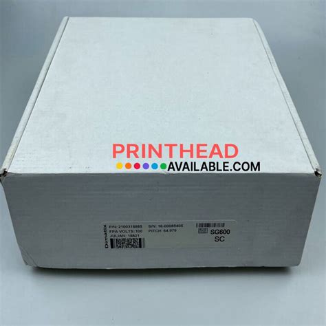 Dimatix StarFire SG600 Printhead Ceramic Digital Printer