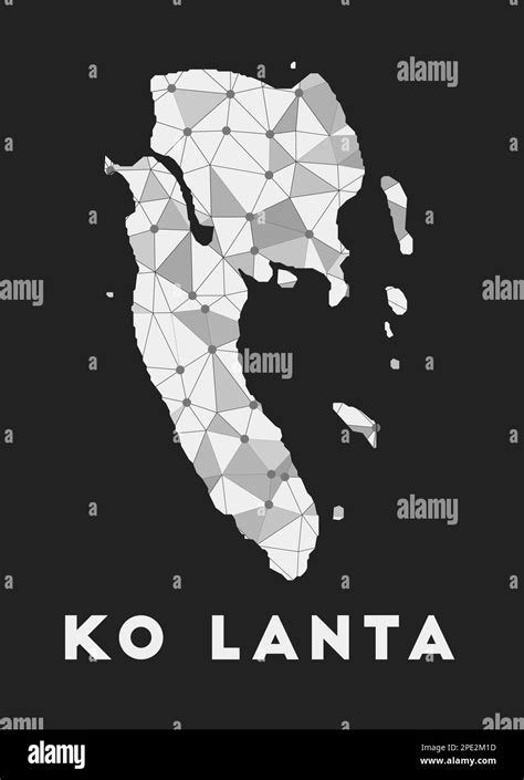 Ko Lanta Communication Network Map Of Island Ko Lanta Trendy