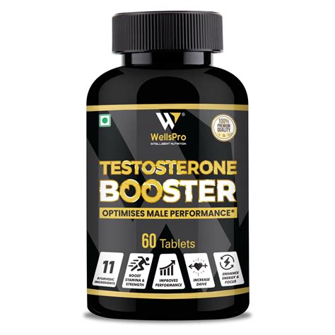 Wellspro Testosterone Booster For Men 60 Tablets Wellspro