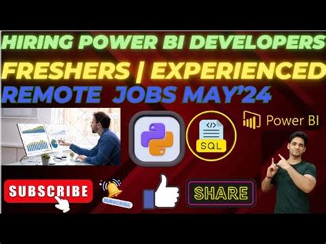 Power Bi Developer Jobs Power Bi Jobs For Freshers Remote Power Bi