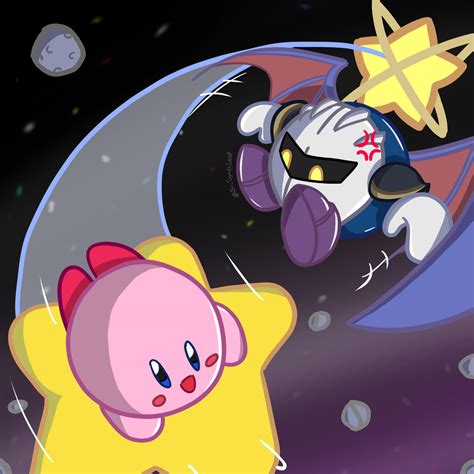 Meta Knight And Kirby Wallpaper