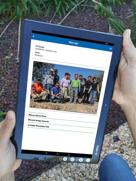Nueva app marcajes de campo en gestión de los recolectore