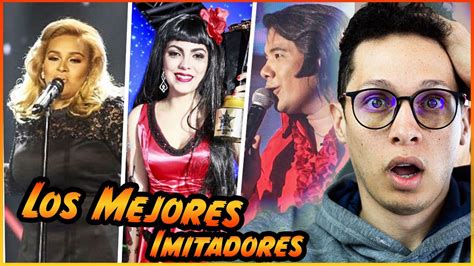 Reaccion A Mejores Imitadores De Cantantes Famosos Peru Casting Yo