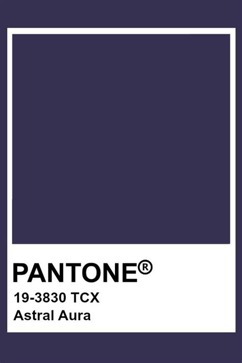 Pantone Astral Aura Pantone Color Chart Pantone Color Pantone Colour Palettes