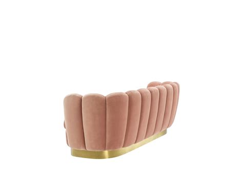 Sofa Mirage Savona Nude Velvet Divine Furniture