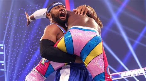 Angelo Dawkins Throws His Weight Around Against The New Day Survivor