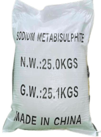 Sodium Metabisulfite Powder Innovakalien High Quality Chemicals And