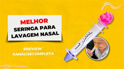 Qual A Melhor Seringa Para Lavagem Nasal Top