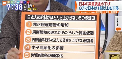 【日本】30年間賃金がまったく上がらない「異常な国」 給料以上に物価は上がる。働けど庶民の生活はジリ貧へ [スペル魔★] 最新！副業まとめナビ