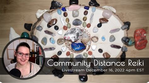 Community Distance Reiki Crystals Ametrine Larimar Cinnabar Rose