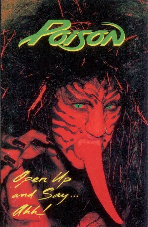 Poison – Open Up And Say ...Ahh! (1988, Dolby HX Pro, B NR, Cassette ...