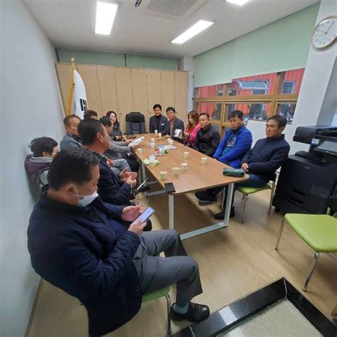 장수군 장계면 주민자치위 함양군 서상면 주민자치위와 역량 강화 간담회