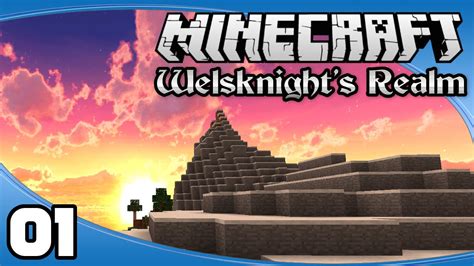 Welsknight S Realm Ep 1 Surviving The First Night Minecraft