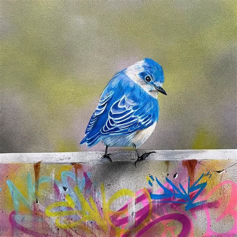 Blue Bird by Baranes, Dave – Beauchamp Art Gallery