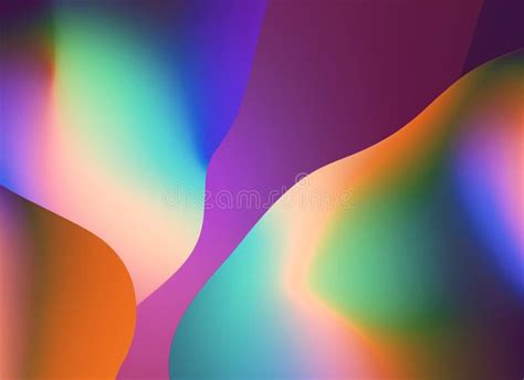 Gradient Glassmorphism Background Close Up View Stock Illustration Illustration Of Circle