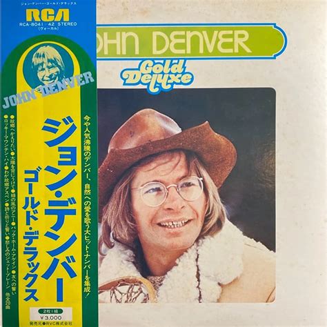 John Denver Gold Deluxe Vinyl 2lp 1974 Jp Original Hhv