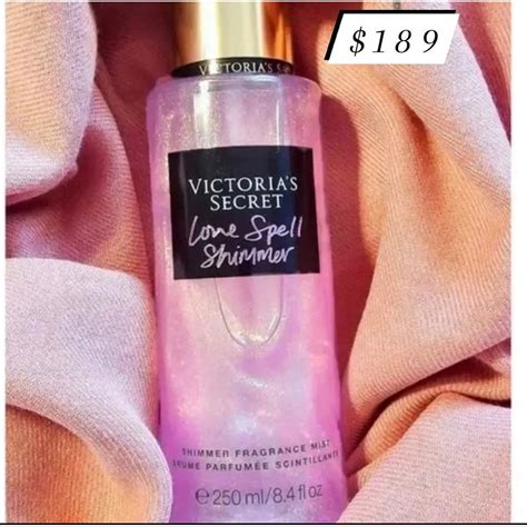 Body Splash Victoria S Secret Love Spell Shimmer 250ml Shopee Brasil