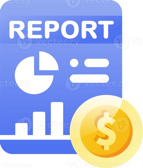 Financial Report Money 23251422 Png