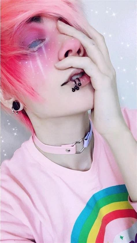 Pin By Cal Bee On Pastel Boy Pastel Goth Makeup Pastel Goth Fashion