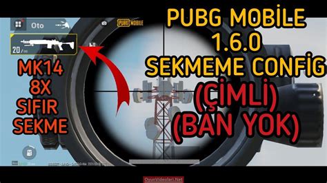 PUBG MOBİLE 1 6 SEKMEME CONFİG PUBG MOBİLE SEKMEME CONFİG NASIL