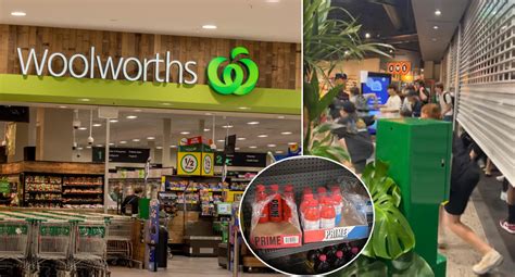 Woolworths Shoppers In Frenzy To Get Hands On Cult Drink Prime