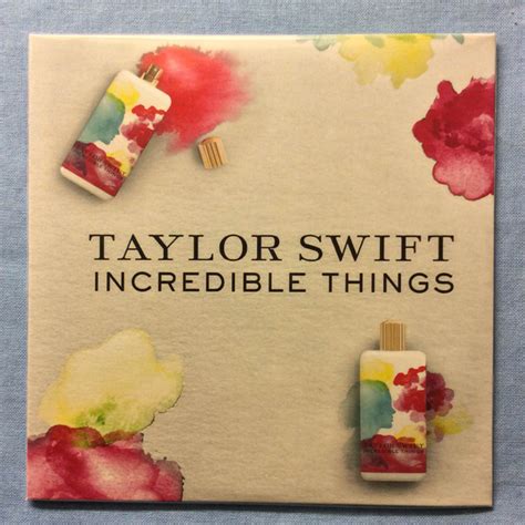 Taylor Swift - Incredible Things (2015, CDr) | Discogs