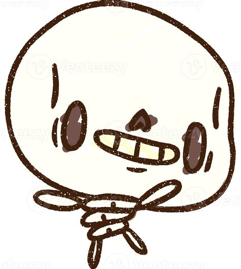 Happy Skeleton Chalk Drawing 45215115 Png