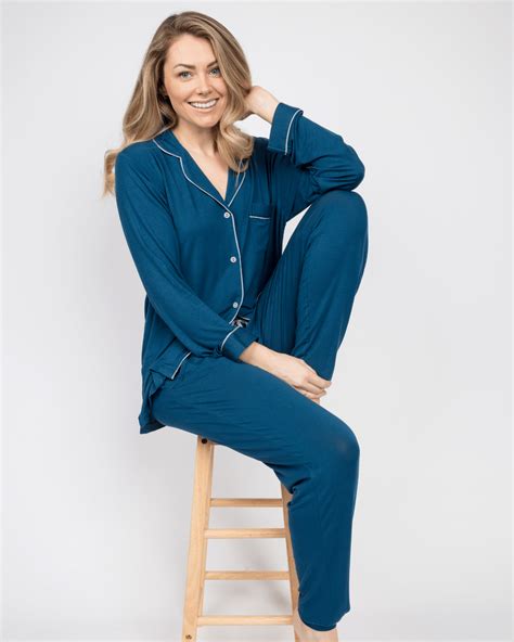 Maria Revere Jersey Pyjama Set TKD Lingerie