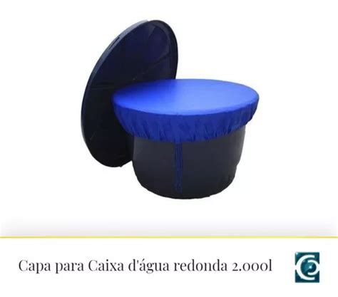 Capa Para Caixa D Gua Lts Lona Tela Envio Hs Frete Gr Tis