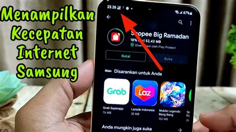 Cara Menampilkan Kecepatan Internet Di Samsung Dengan Aplikasi Simply