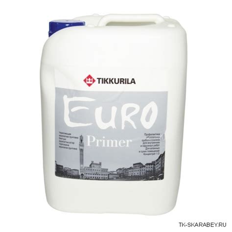 Грунтовка глубокого проникновения TIKKURILA Евро Праймер 10л