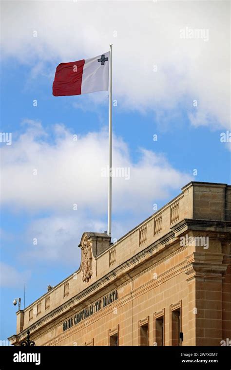 National Flag Of Malta Stock Photo Alamy