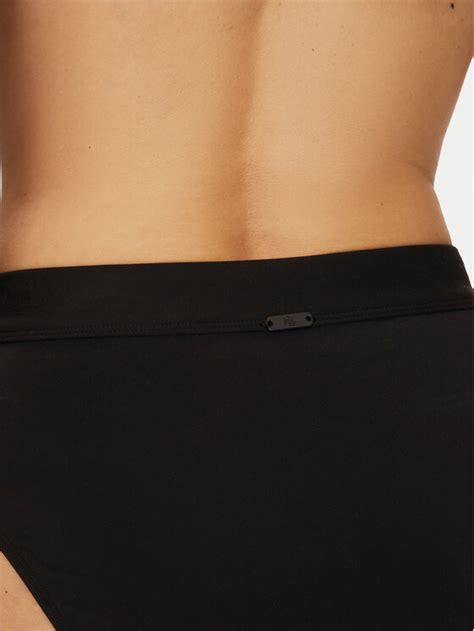 LAUREN RALPH LAUREN Dół od bikini Czarny Modivo pl