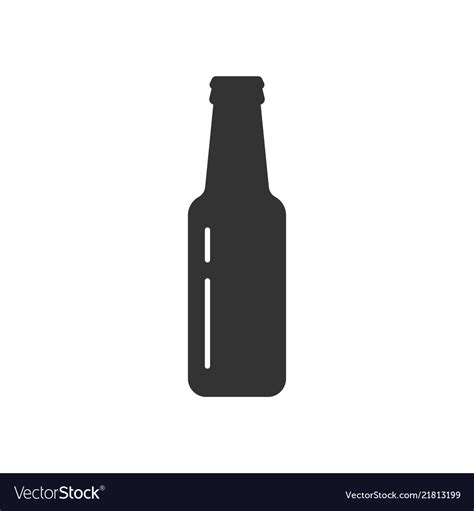 Bottle Beer Icon Royalty Free Vector Image Vectorstock