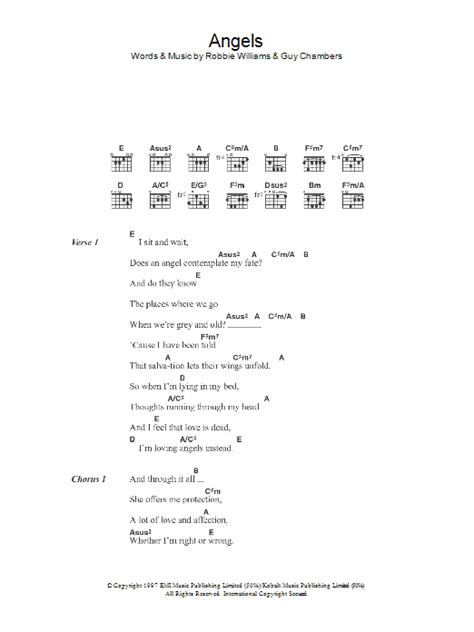 Angel Guitar Chords