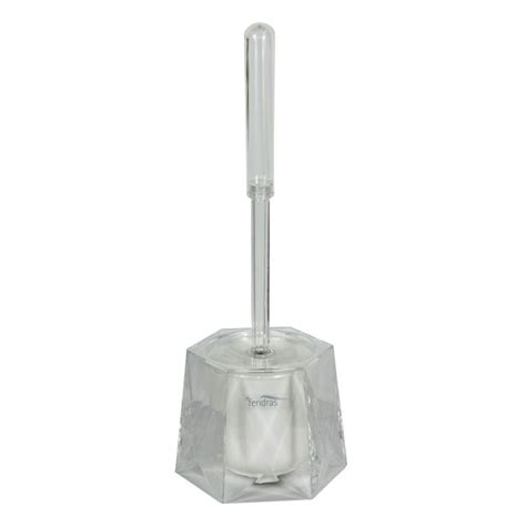 Diamante Toilet Brush With San Holder Megatek