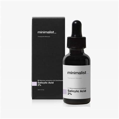 Minimalist 2% Salicylic Acid Face Serum – The Skin Cart