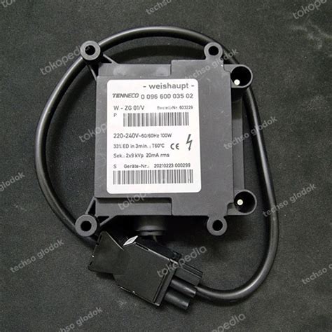 Jual WEISHAUPT W-ZG 02 ignitor for burner - W-ZG 01 - Jakarta Barat ...