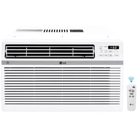 Lg 8000 Btu 115v Window Mounted Air Conditioner With Wi Fi Control Lw8017ersm Zoro